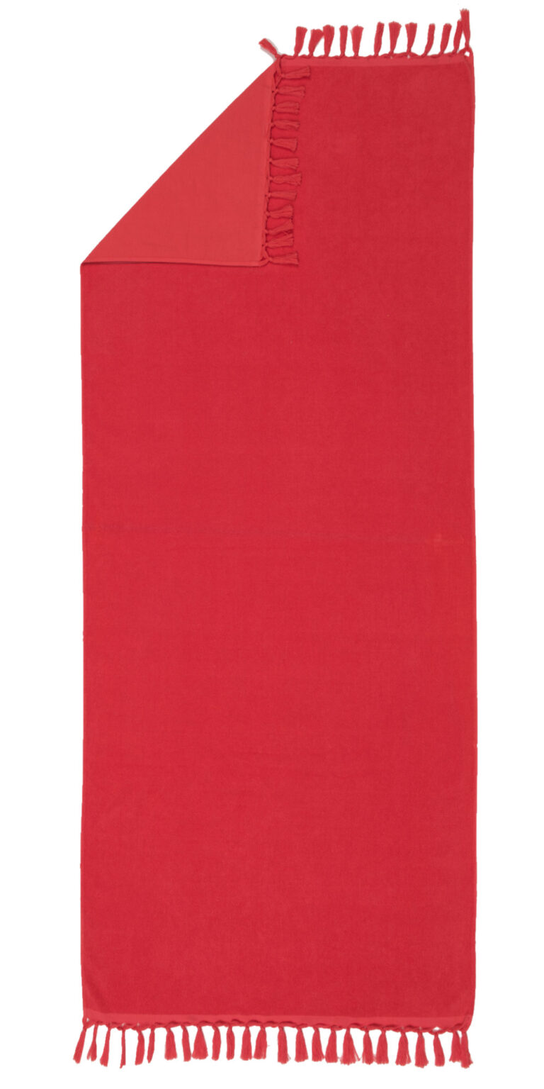pink manta turkish towel coral reef